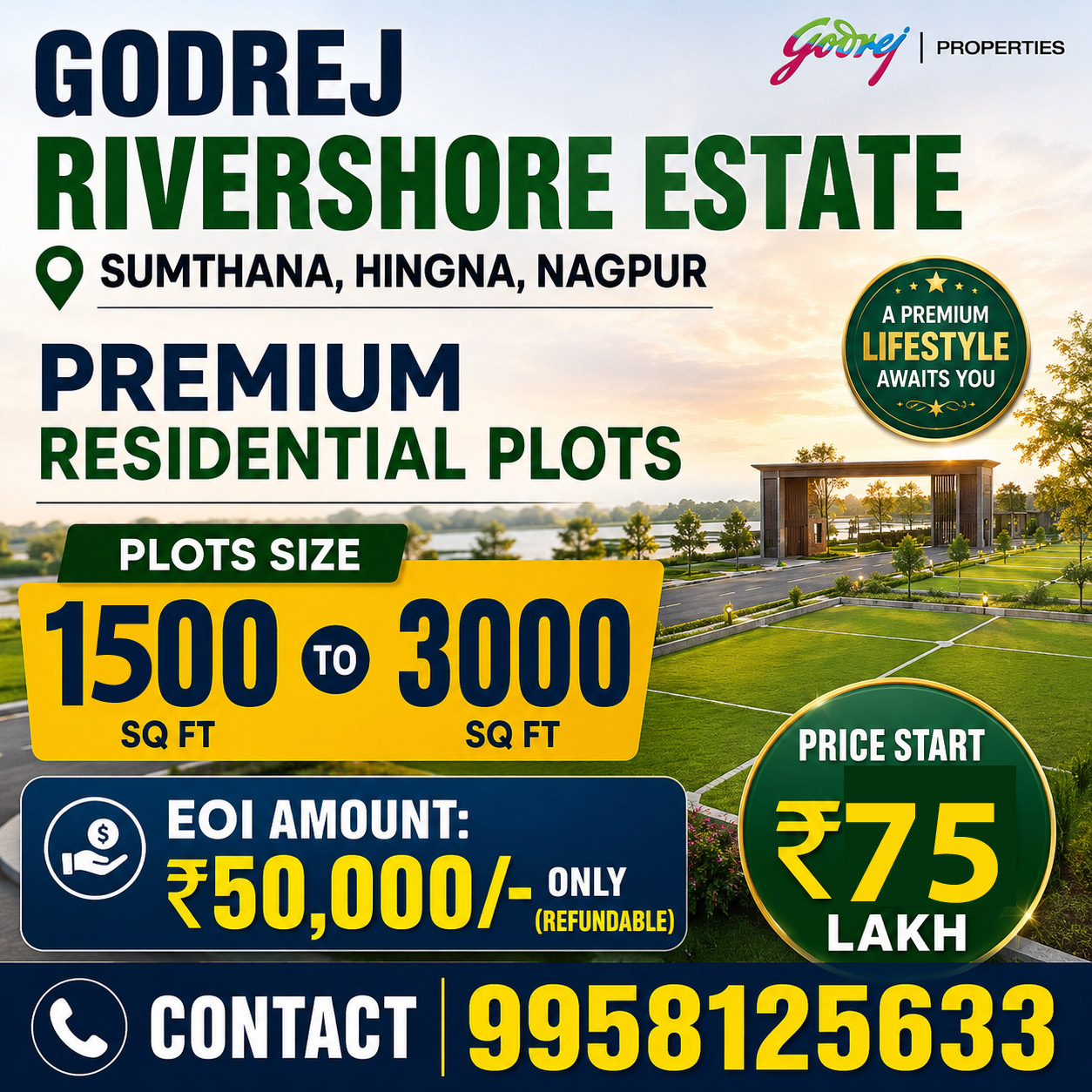 Godrej Rivershore Estate